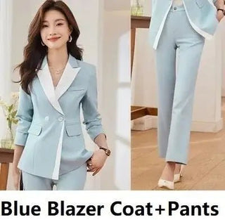 Office Ladies High Waist Pants Suits - Epictzar Intl.