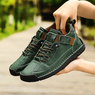 Handmade Leather Casual Flats Shoes