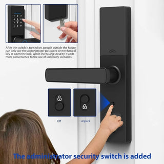 Electronic Fingerprint Deadbolt Smart Door Lock