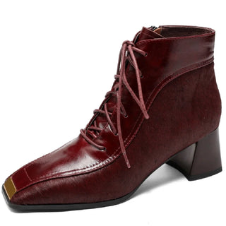 Western Women Vintage Ankle Boots