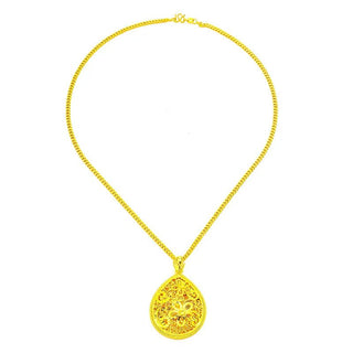 Hollow Waterdrop 24K Gold Pendant - Epictzar Intl.