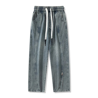 Men Wide Leg Loose Jeans Pants