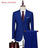 Royal blue 2pcs
