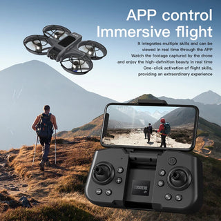 New X226 Mini RC Drone with Professional 8K HD Dual Camera 6Axis Headless Mode 360 Fly Remote Quadcopter Boys Kids Gift  Drones