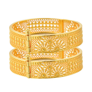 Ethiopian Gold Wedding Gift Bracelets