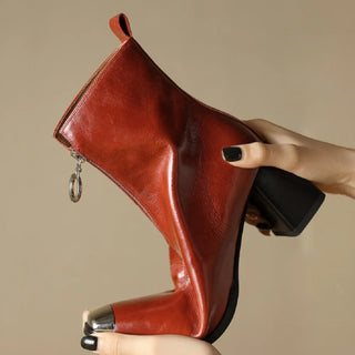 Handmade Genuine Leather Ankle Boots