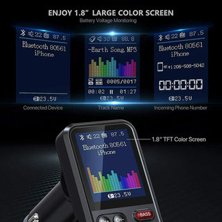 Car Mp3 Music Player Hands-free Kit