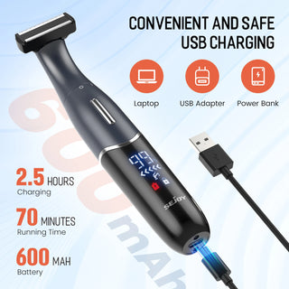 Electric 6 In 1 Body Hair Trimmer Kit