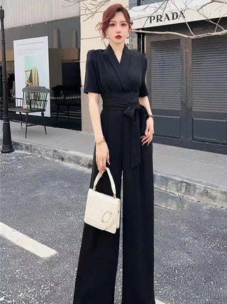 Women Outfit V - neck Jumpsuits - Epictzar Intl.