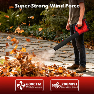 Handy Cordless Yard Cleaning Power Tool
