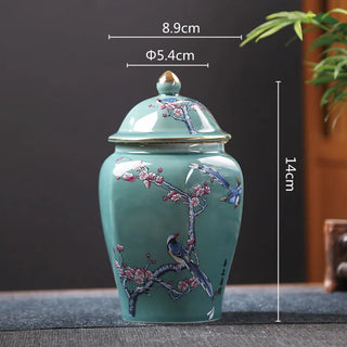 Vintage Ceramic Sealed Storage Tank