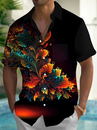 Leisure Tourist Beach Print Short Sleeve Shirt - Epictzar Intl.