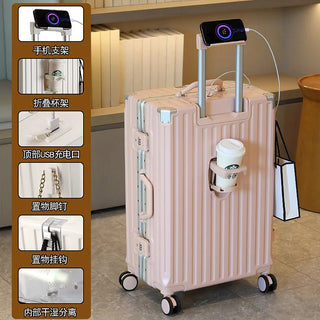 Multifunctional Universal Durable Wheel Suitcase
