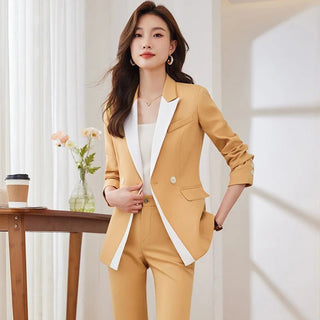 Office Ladies High Waist Pants Suits - Epictzar Intl.