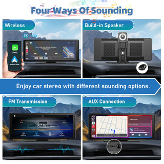 Portable HD Touchscreen Wireless Carplay