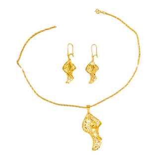 Luxury Wedding Water Drop Necklace Earrings - Epictzar Intl.