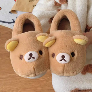 Cute Relaxing Style Warm Slippers
