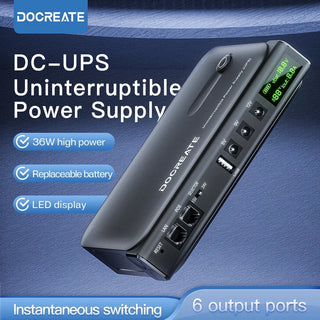 Uninterruptible 5V-24V Output Replaceable Power Supply