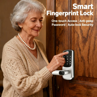 Electronic Wifi Biometric Smart Door Lock - Epictzar Intl.