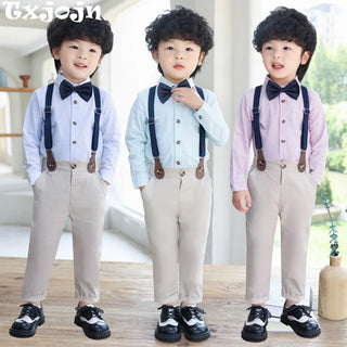 Handsome Boys Overall Back-to-school Suit