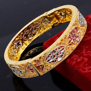 Wedding Party Colorful Hollow Bangle