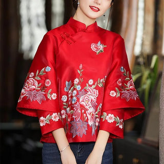 Elegant Traditional Ethic Cheongsam Blouse