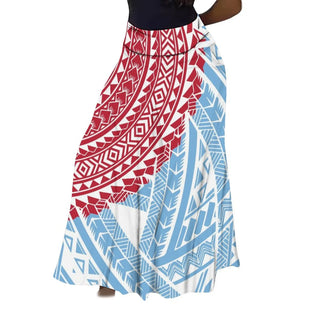 Festival Celebration Ball Ethnic Print Skirt