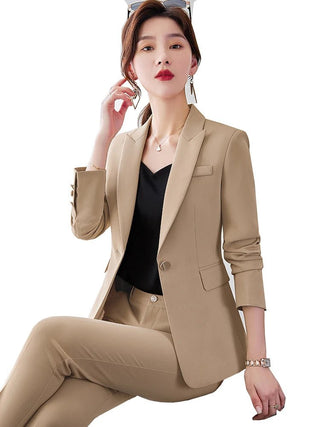 Women Formal Work Wear Pants Suit - Epictzar Intl.