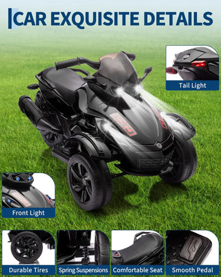 Kids 12V Ride-On Outdoor BP Toy Tricycle