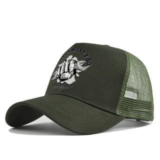 New Fashion Spring Summer Printed Mesh Breathable Baseball Cap Gorras Personality LOGO for Men WomenCouples Visor Hat Casquette