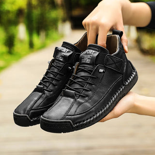 Handmade Leather Casual Flats Shoes