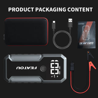 Portable 12V Car Battery Jump Starter - Epictzar Intl.