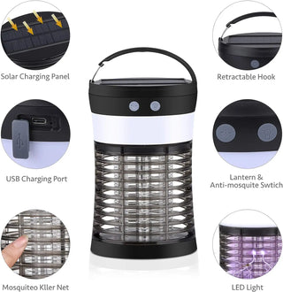 Outdoor Solar Mosquito Bug Zapper