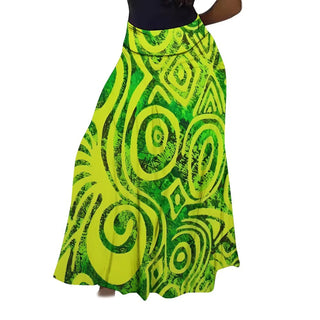 Hawaiian Ball Party Design Casual Skirt