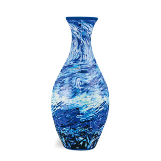 3D Puzzle Vase Flower Porcelain Design DIY Assembly Educational Toy Home Decoration House Arrangement Warming Christmas Gift Toy