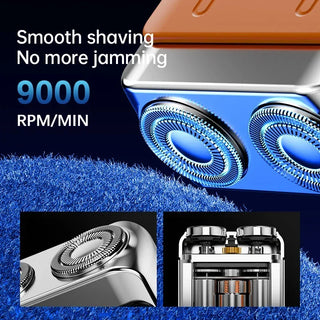 Dual Floating Electric Magnetic Blade Shaver