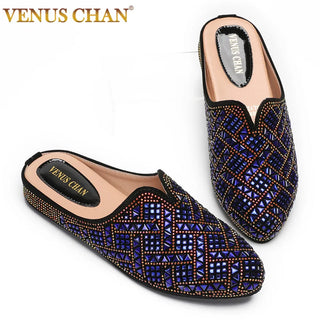 Poly Crystal Design Women's Slippers