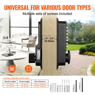 Mechanical Keyless Entry Door Lock