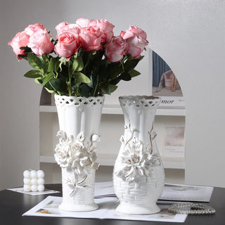 Living Room Decor Ceramic Flowers Vase