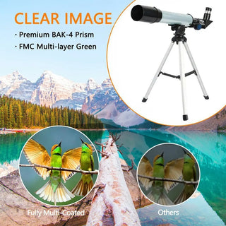 Beginners Astronomical 90 Degrees Lens Telescope