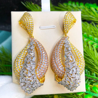 Gorgeous Luxury Big Drop Earrings - Epictzar Intl.
