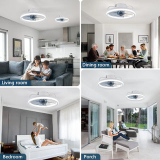 App-Controlled Ceiling Fan LED Light