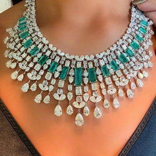 Trendy Zircon Bridal Party Jewelry Sets