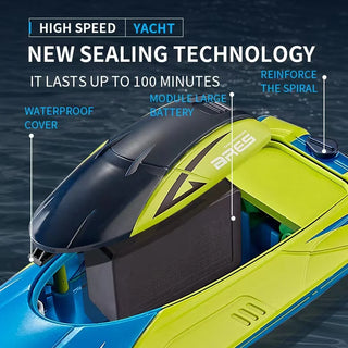 RC High Speed Toy Speedboat Gift