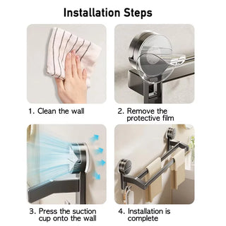 Bathroom Towel Holder Rack Bar