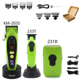 Professional Cordless Hair Clipper Kit