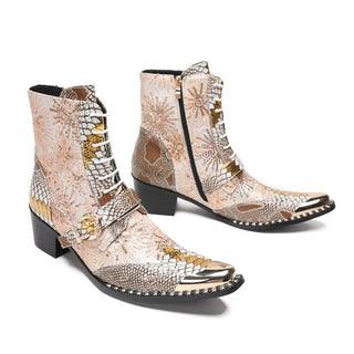 High Quality Genuine Leather Ankle Boots