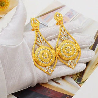 Luxury Design Diamond Wedding Party Earrings