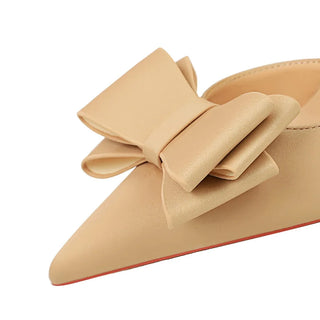 Elegant Solid Silk Wedding Party Pumps