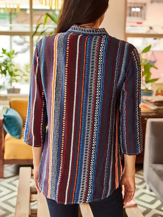 Comfortable Floral Long Sleeve Women's Shirt - Epictzar Intl.